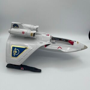 Vintage 1986 Mattel Captain Power PowerJet XT-7 Space Fighter Vehicle Toy Jet